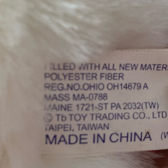 Vintage Christmas Teddy Bear Stuffed animal plush B20 - Picture 7 of 7